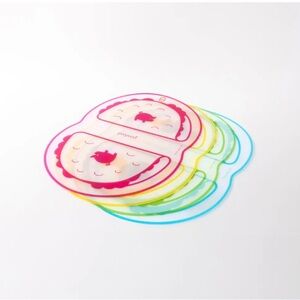 New Prepara Flexy Taco Cutting Mats (4 Pack) Assorted Pink, Yellow, Green, Blue